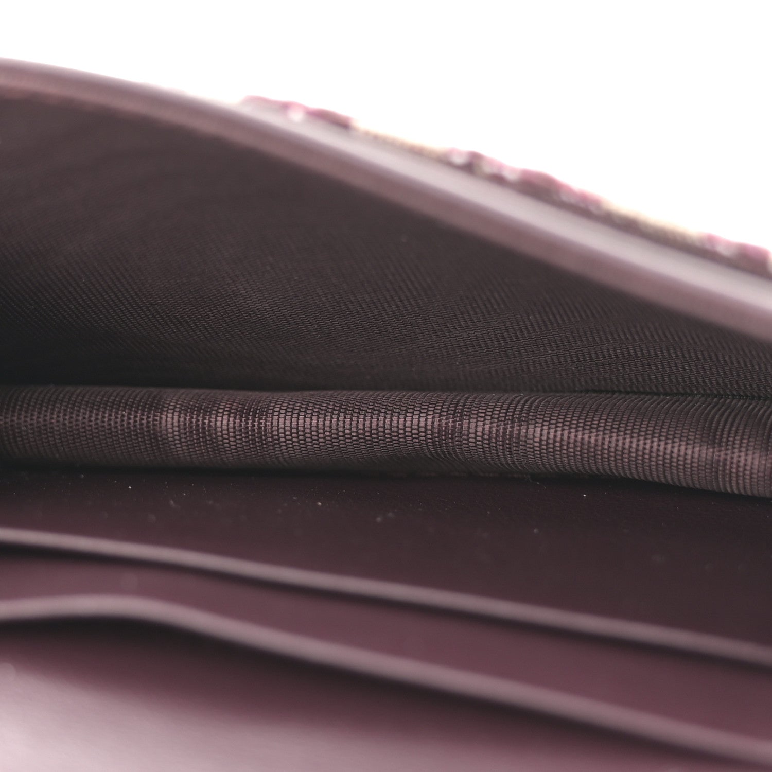 Christian Dior Oblique Saddle Card Holder Bordeaux 5 of 8