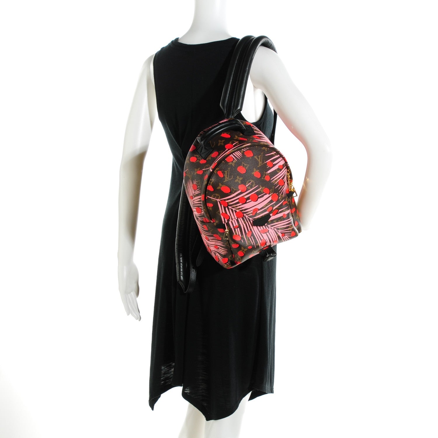 Louis Vuitton Monogram Jungle Dots Palm Springs Backpack PM Sugar Pink Poppy 2 of 7
