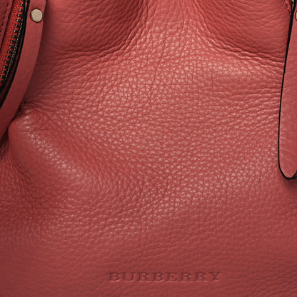 Burberry Grainy Calfskin House Check Small Maidstone Pink 8 of 10