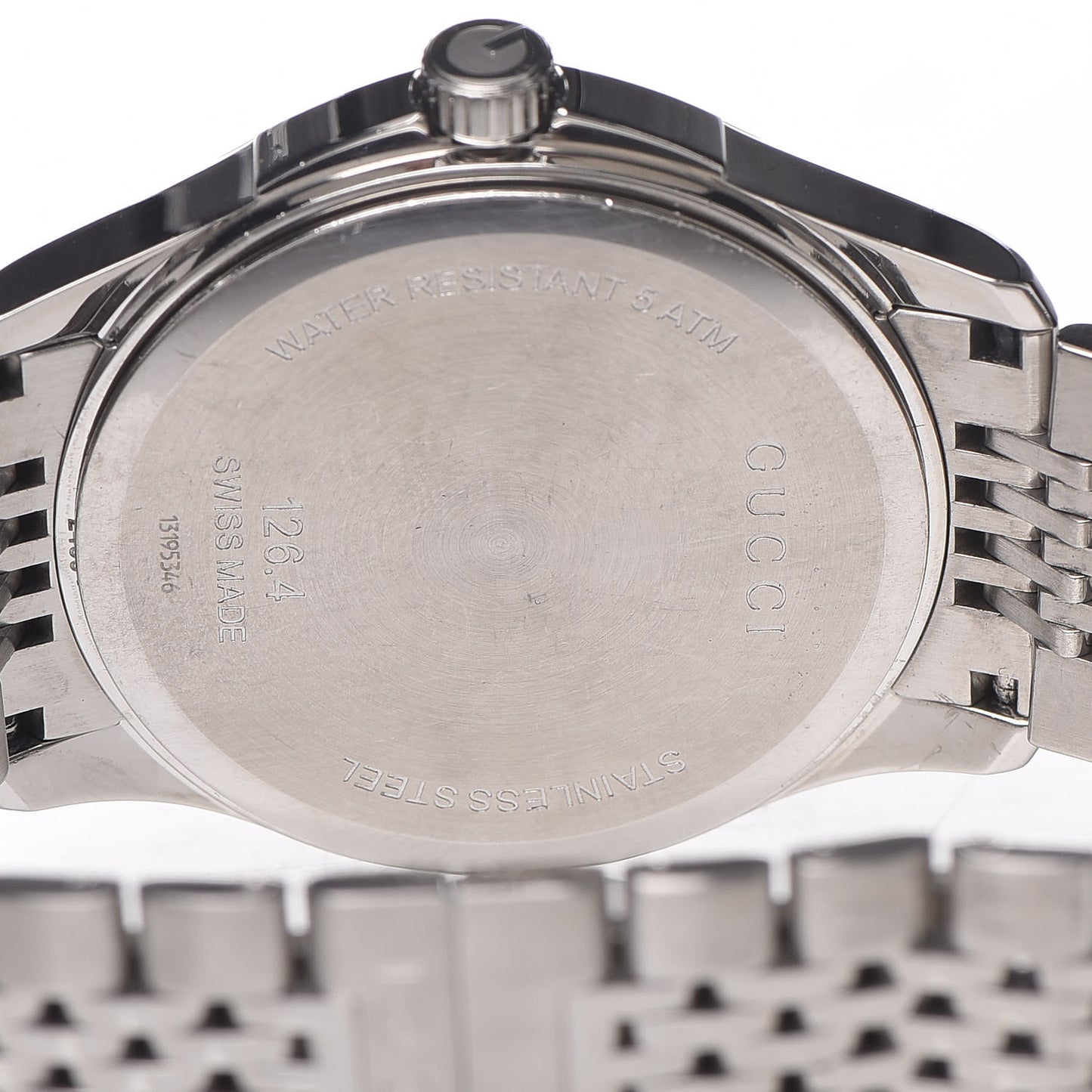 Stainless Steel Diamond 38mm G-Timeless Quartz Watch Black