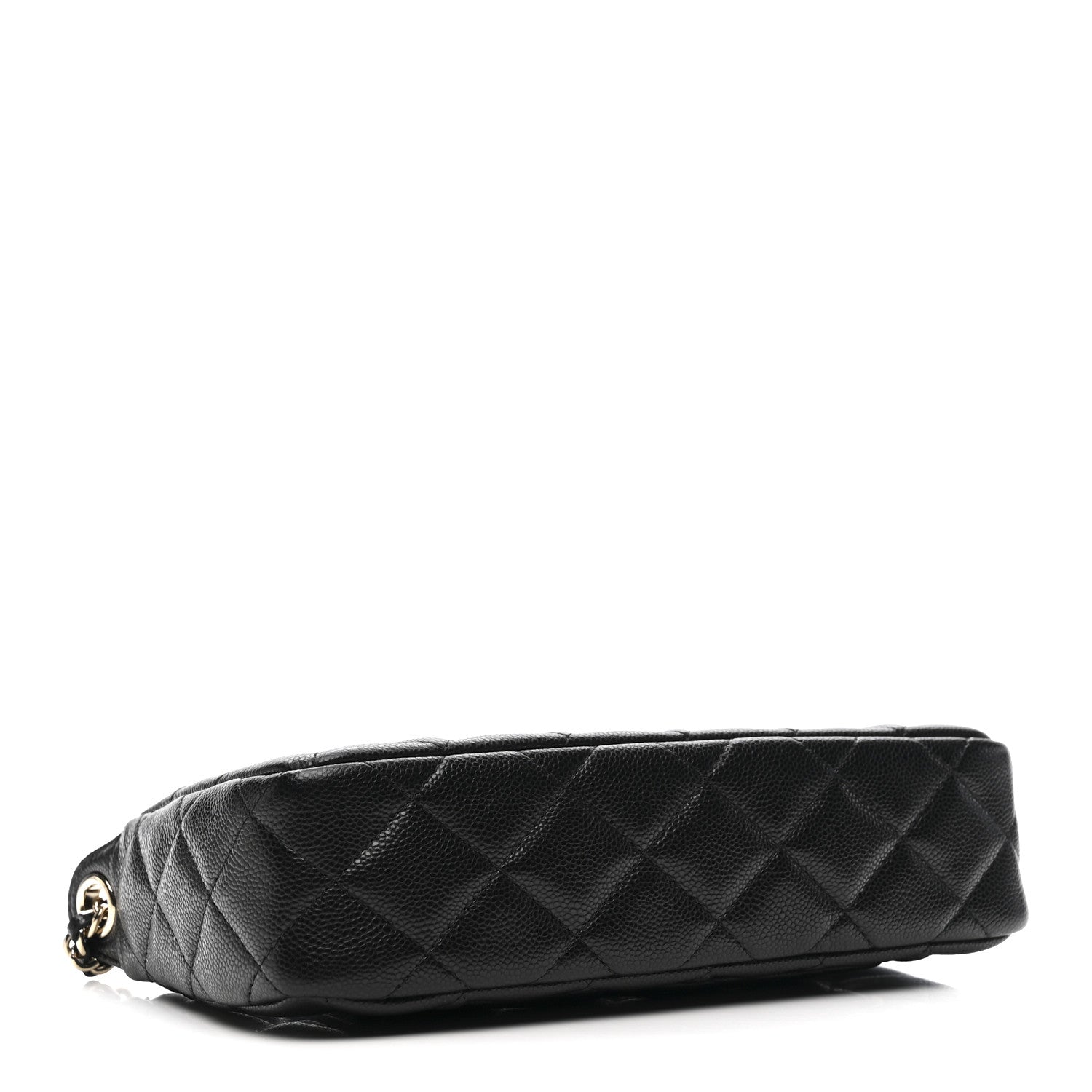 Chanel Caviar Quilted Purse With Chain Black 4 of 10
