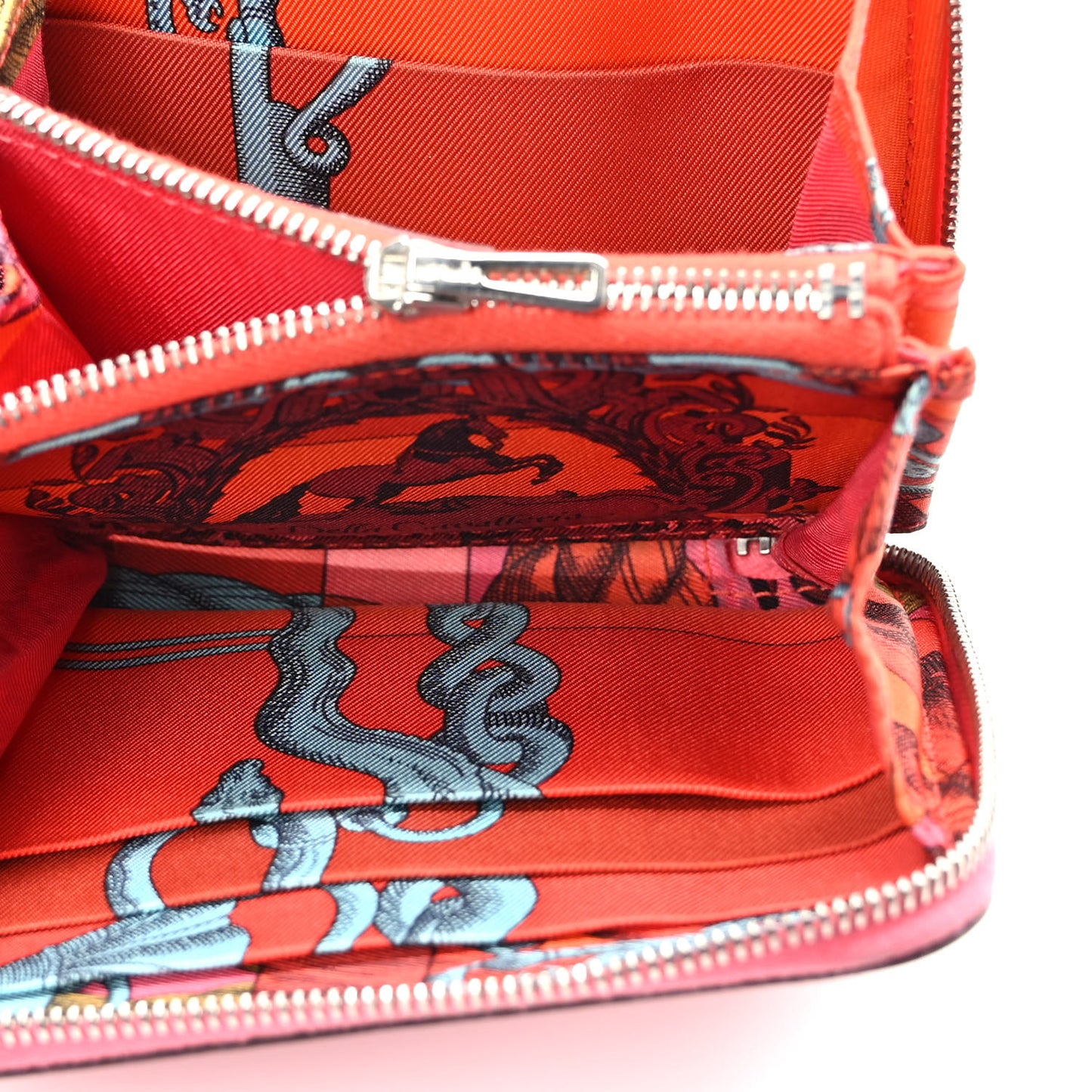 Epsom Silk'In Compact Wallet Rose Azalee