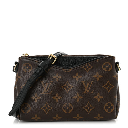 Louis Vuitton Monogram Pallas Uniformes Crossbody Black 1 of 12