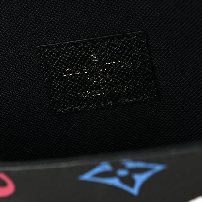 Louis Vuitton Game On Felicie Chain Wallet Black 7 of 9