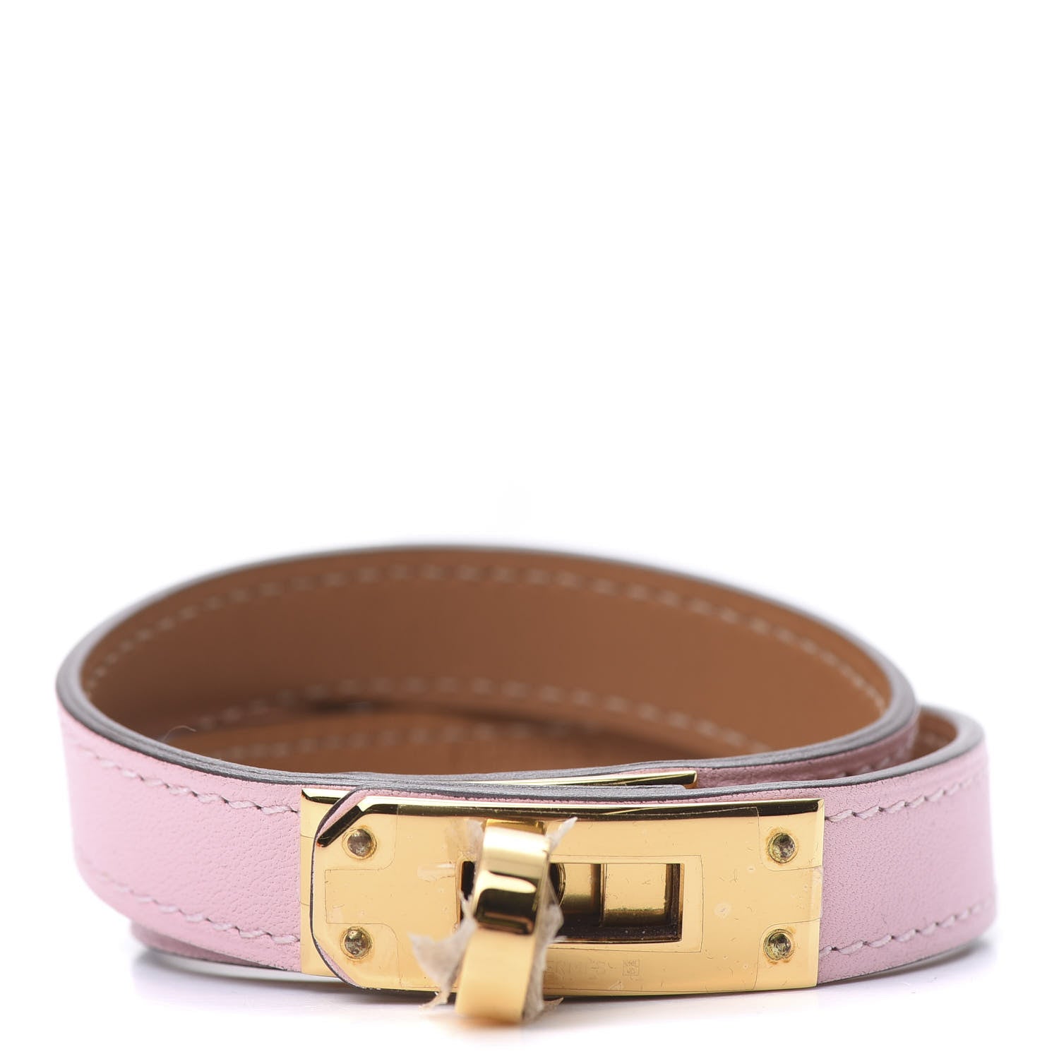Hermes Swift Kelly Double Tour Bracelet T2 Rose Sakura 1 of 7