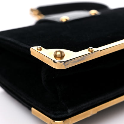 Prada Velvet Cahier Astrology Bag Black 13 of 15