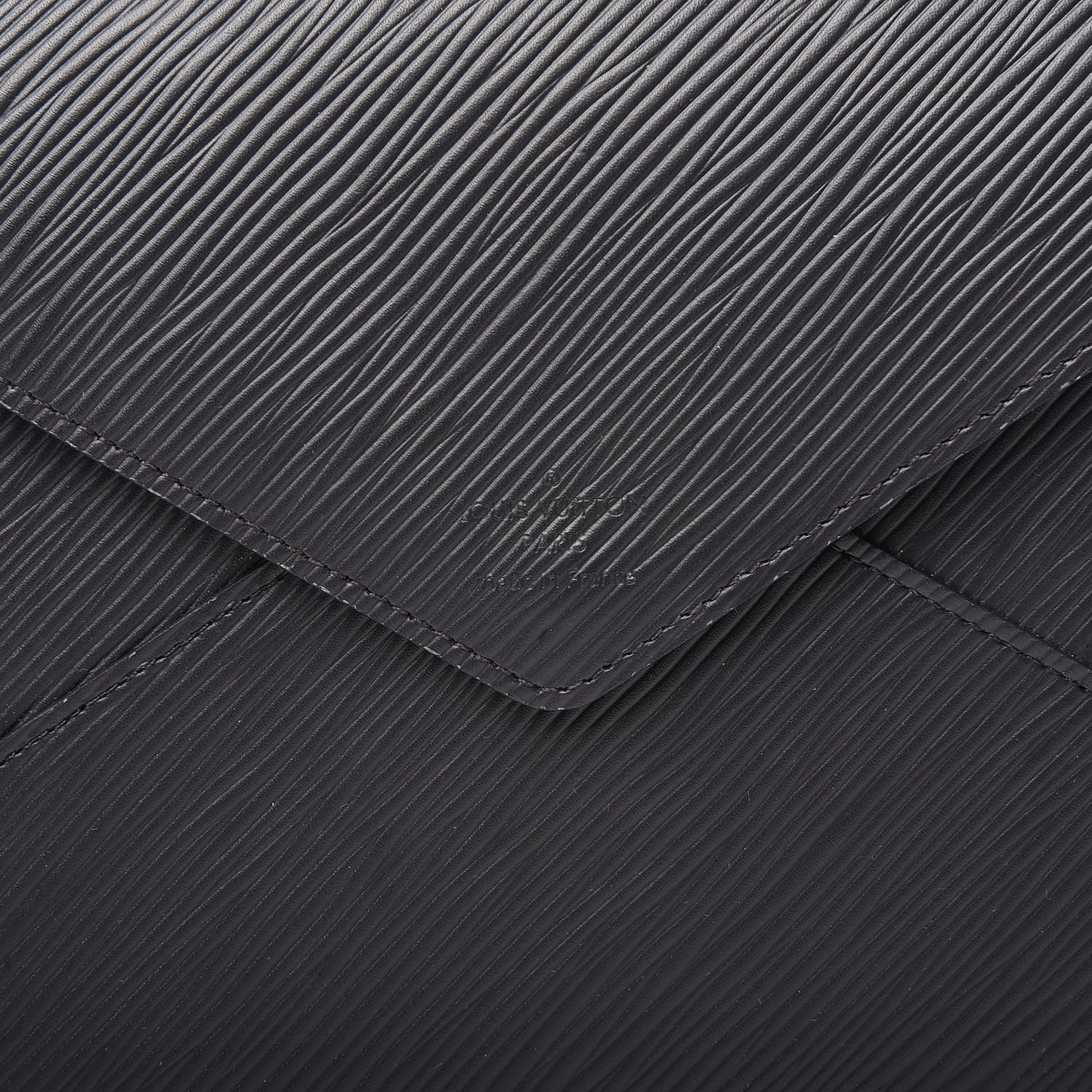 Epi Large Kirigami Pochette Insert Black