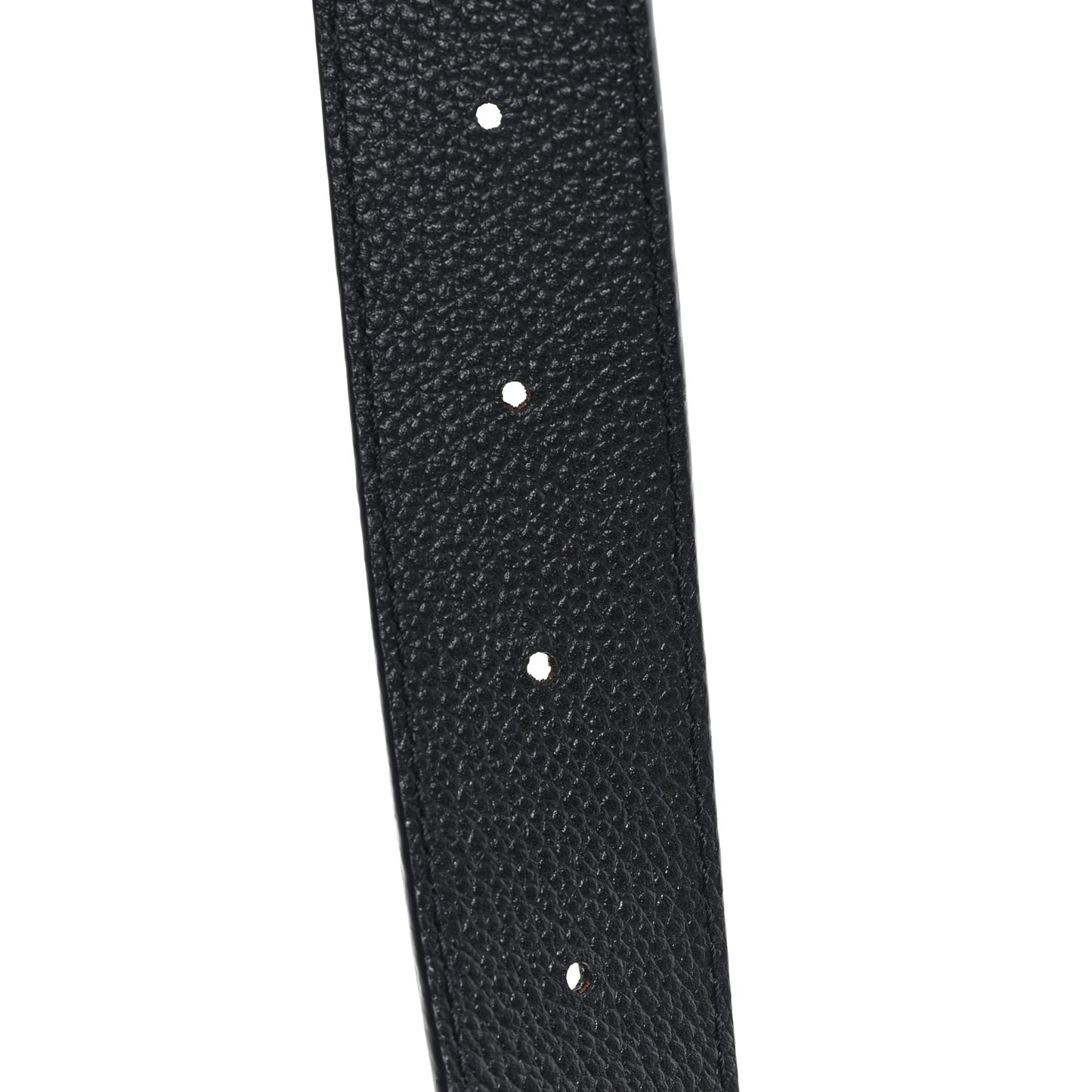 X YK Empreinte Dots 30mm LV Belt 80 32 Black White