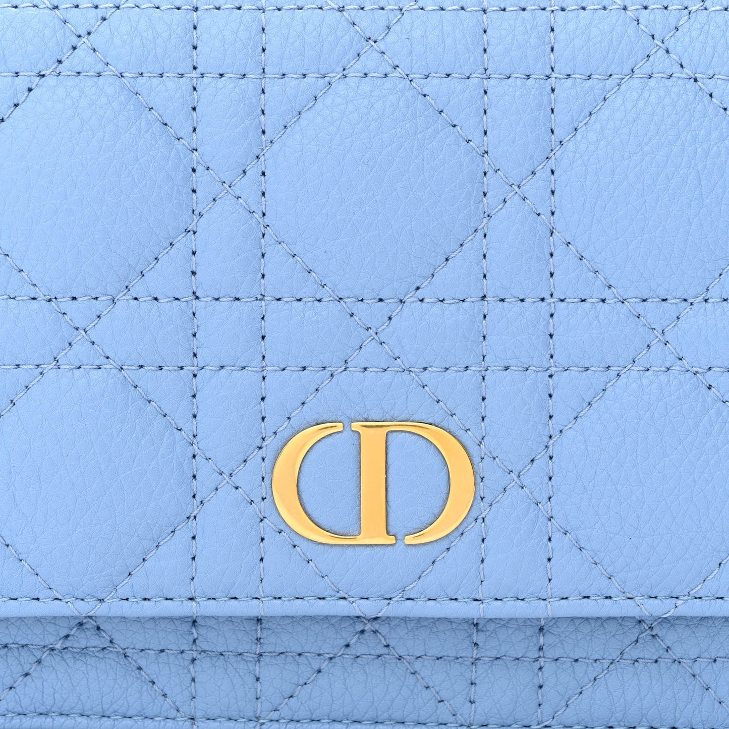 Supple Calfskin Caro Belt Bag Cloud Blue