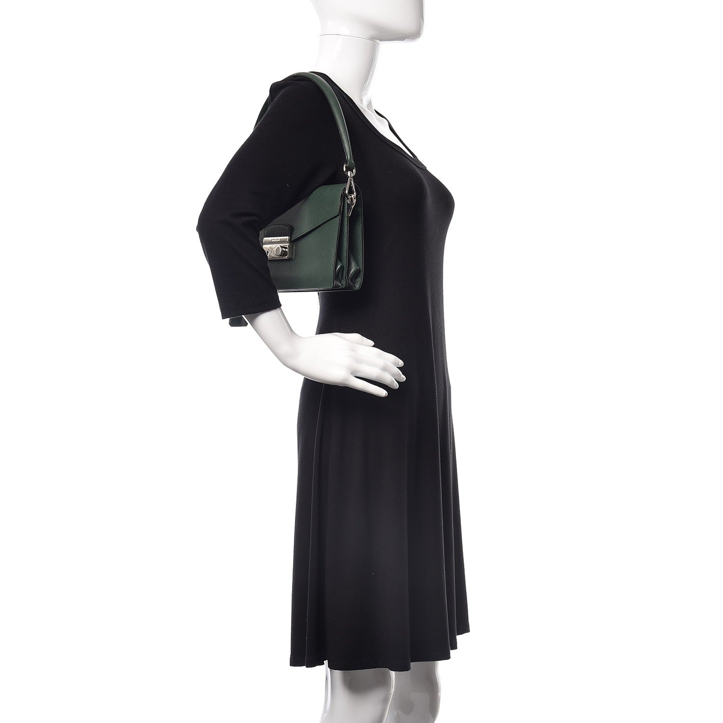 Saffiano Lux Sound Shoulder Bag Lauro