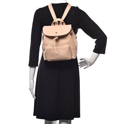 Jimmy Choo Calfskin Suki Backpack Natural 2 of 9