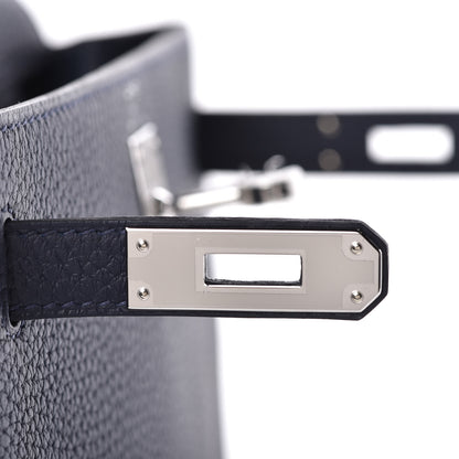 Hermes Togo Kelly Ado Backpack Bleu Nuit 12 of 23