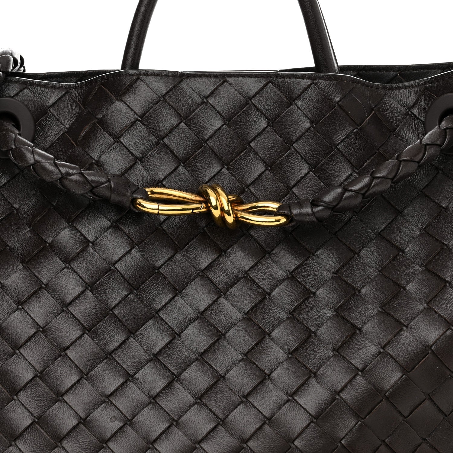 Bottega Veneta Nappa Intrecciato Medium Andiamo Shoulder Bag Fondant 8 of 10
