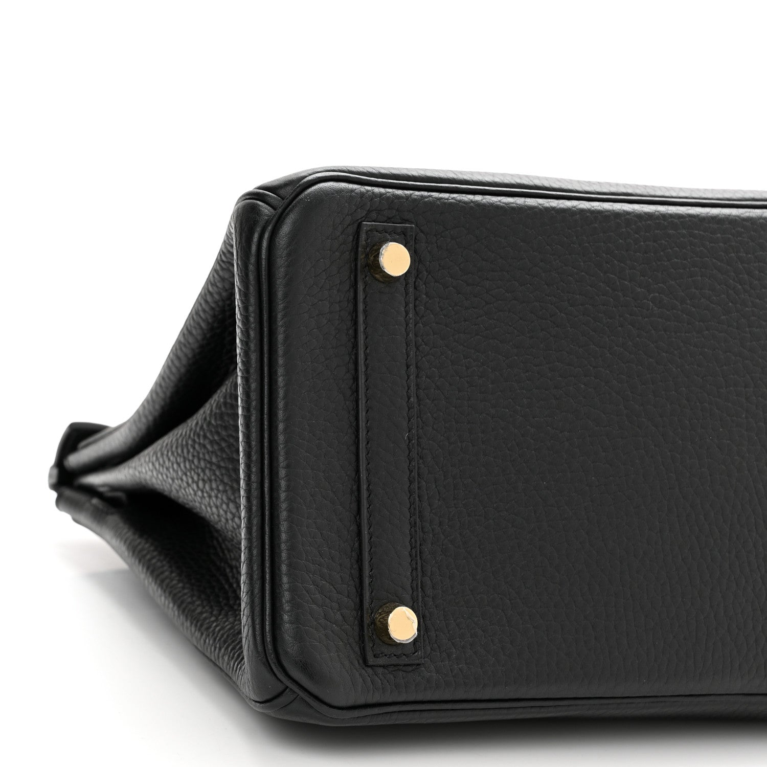 Hermes Taurillon Clemence Birkin 30 Black 9 of 13