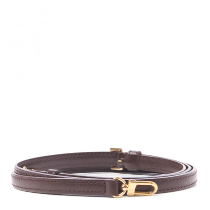 Louis Vuitton Calfskin 12mm Adjustable Shoulder Strap Brown 2 of 4