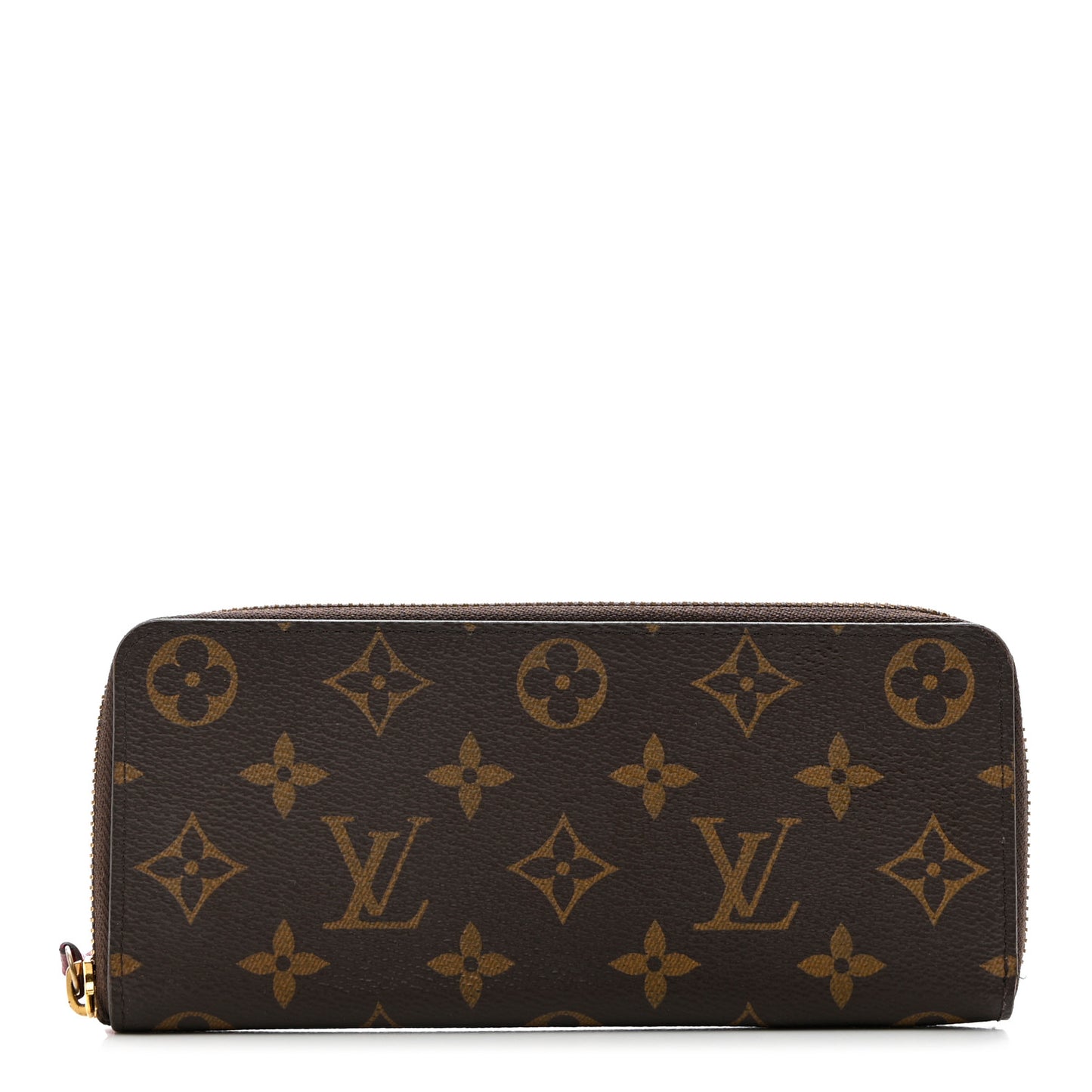 Monogram Clemence Wallet Fuchsia