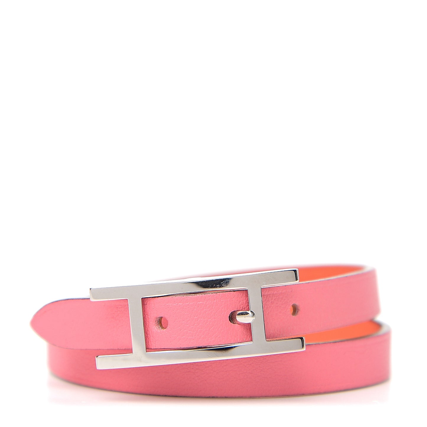 Swift Behapi Double Tour Reversible Bracelet XS Rose Azalee Orange Poppy