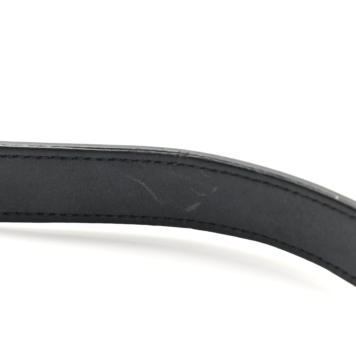 Ultra Matte Calfskin Mini Saddle Bag Black