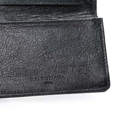 Balenciaga Agneau Classic Gold Hardware Card Case Black 6 of 6