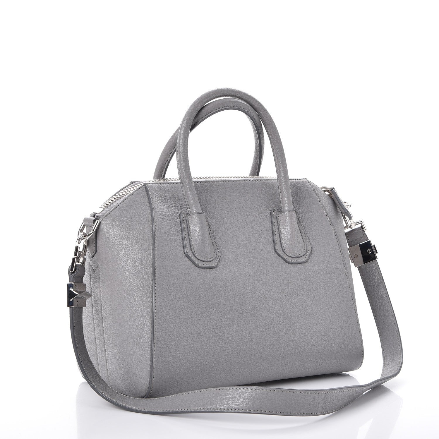 Givenchy Sugar Goatskin Small Antigona Pearl Grey 3 of 13