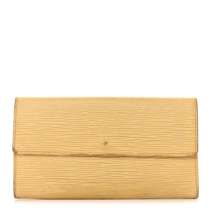 Louis Vuitton Epi Sarah Wallet Vanilla 1 of 11
