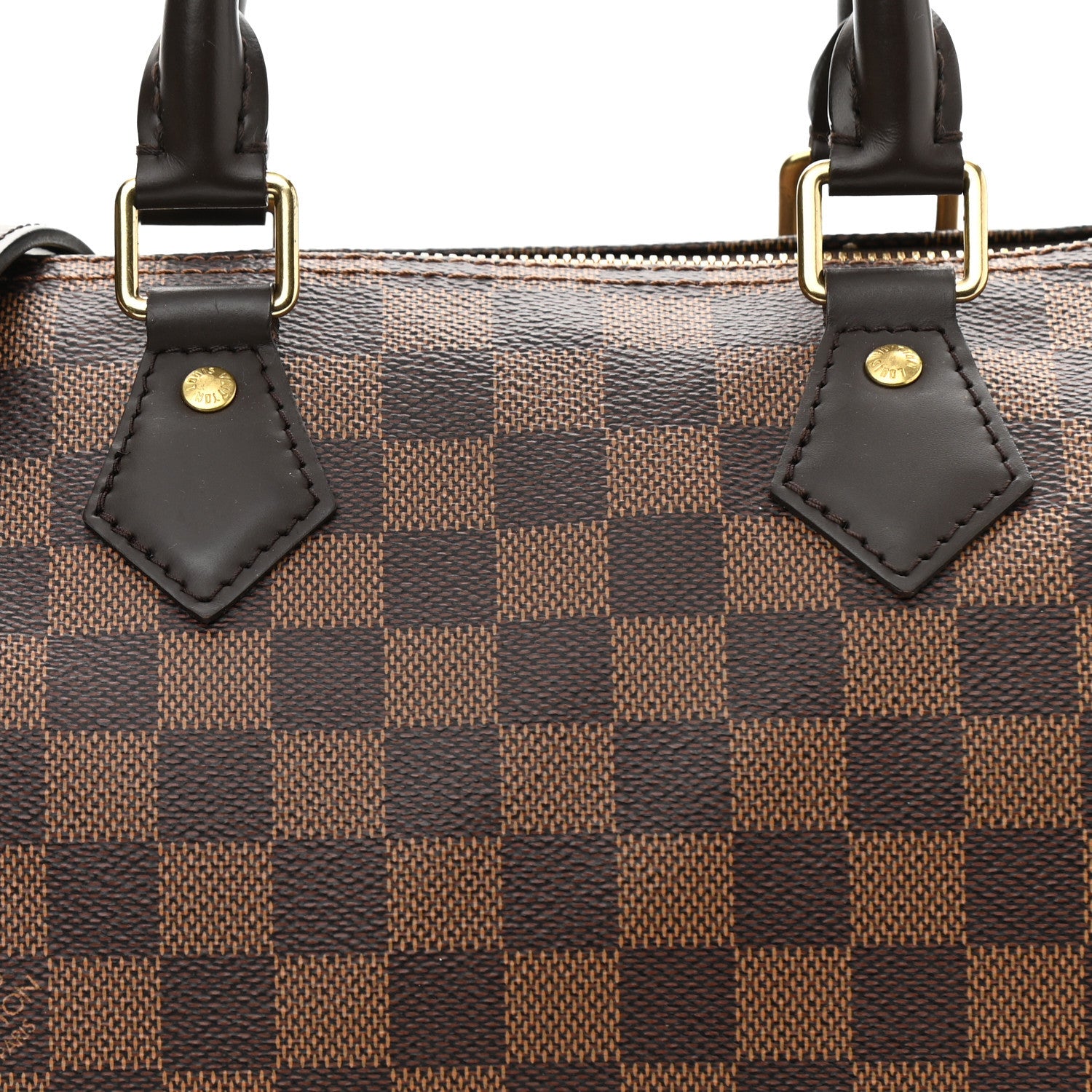 Louis Vuitton Damier Ebene Speedy Bandouliere 25 7 of 9