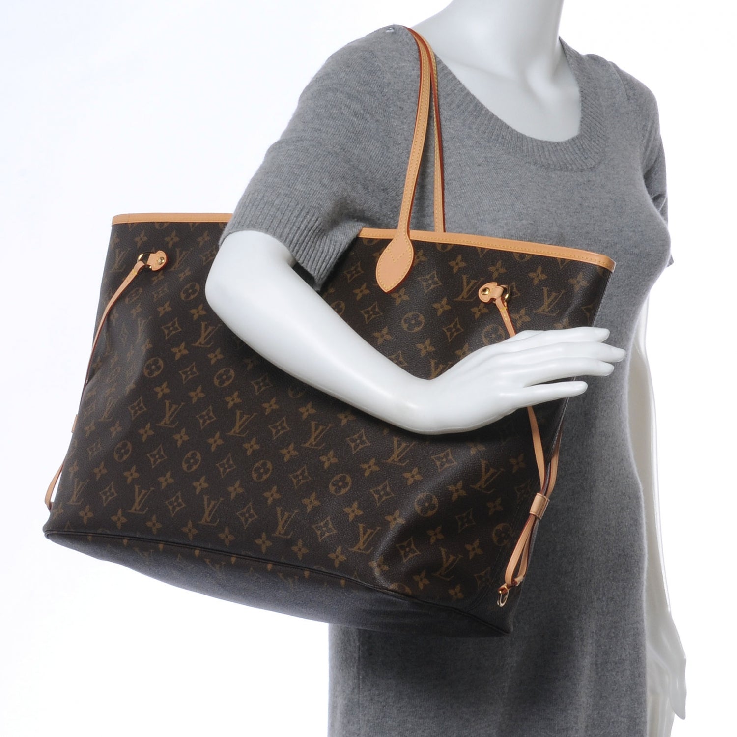 Louis Vuitton Monogram Neverfull GM 2 of 7