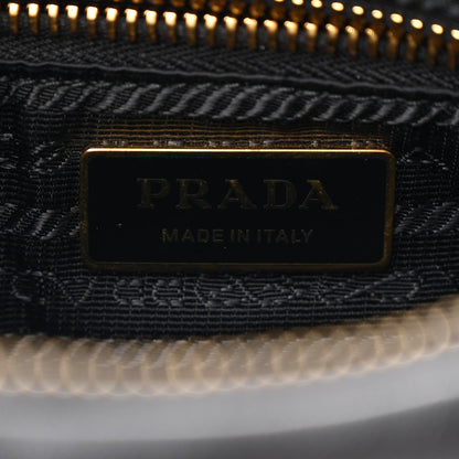Prada Nappa Triangle Quilted Patchwork System Bag Black 6 of 10