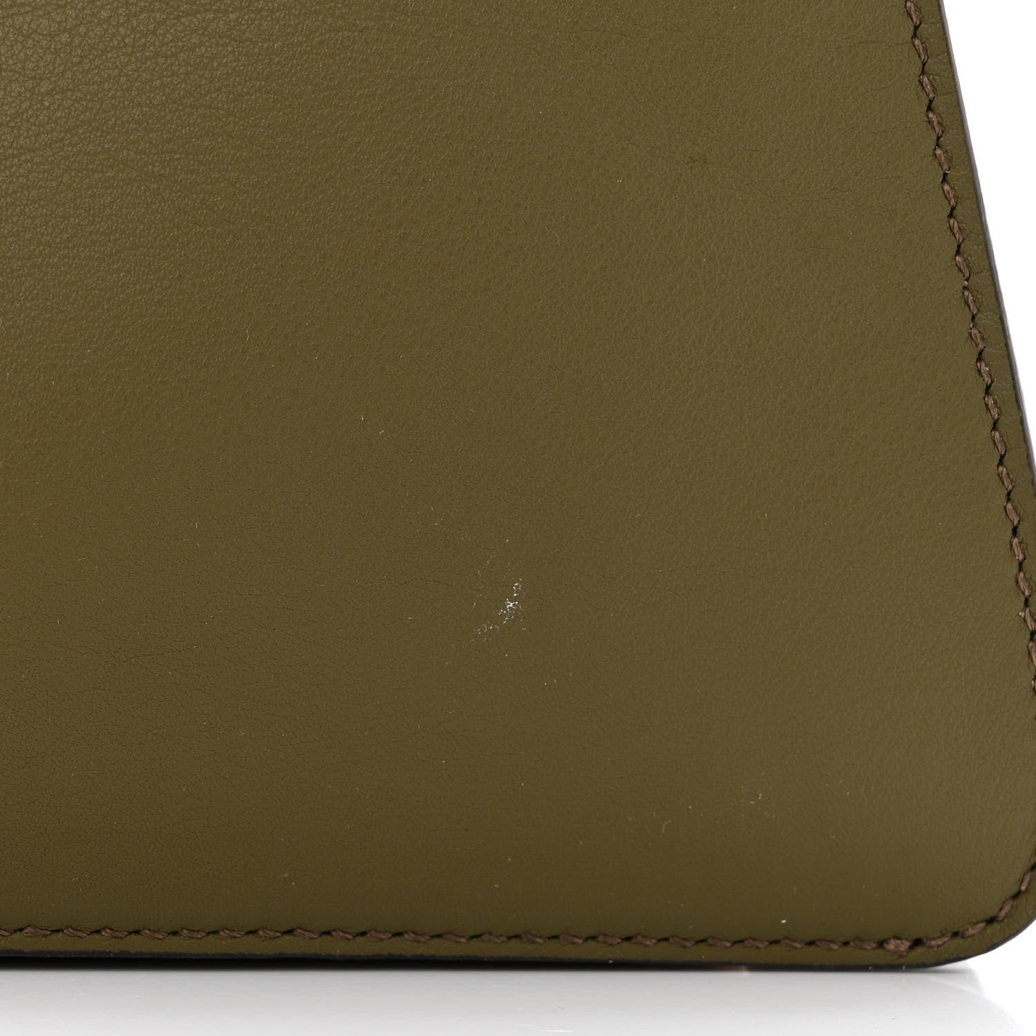 Fendi Vitello Seta Shiny Nappa Medium Peekaboo I SEE U Satchel Avocado Light Rose 11 of 12