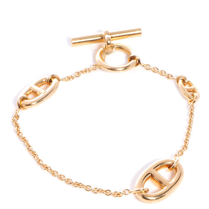Hermes Yellow Gold Farandole Bracelet PM Size Small 1 of 7