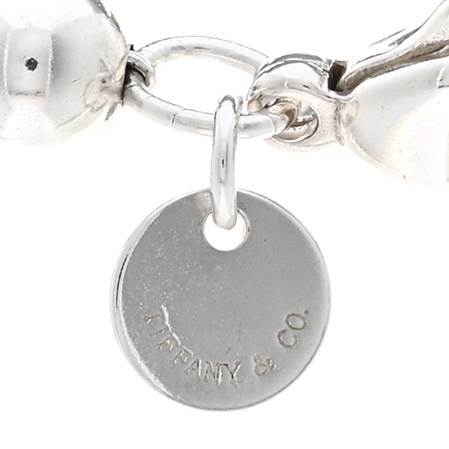 Tiffany Sterling Silver HardWear Graduated Ball Necklace 4 of 4