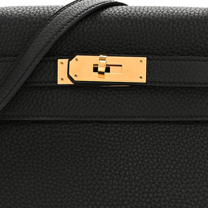 Hermes Taurillon Clemence Kelly Retourne 28 Black 8 of 13