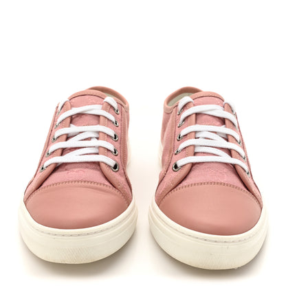 Gucci GG Monogram Calfskin Womens Low Top Sneakers 36.5 Pink Soft Pink 3 of 10