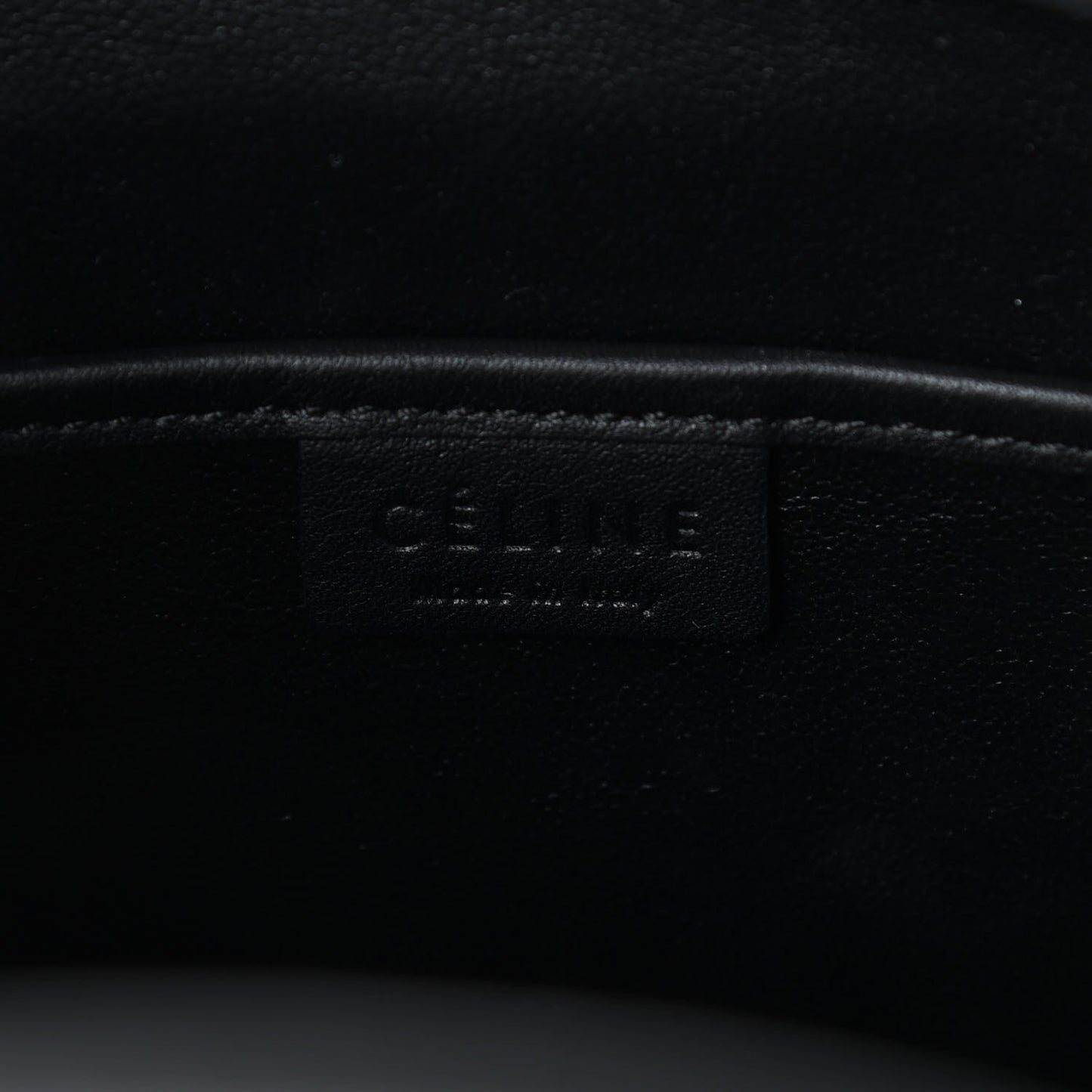 Smooth Calfskin Nano Luggage Black