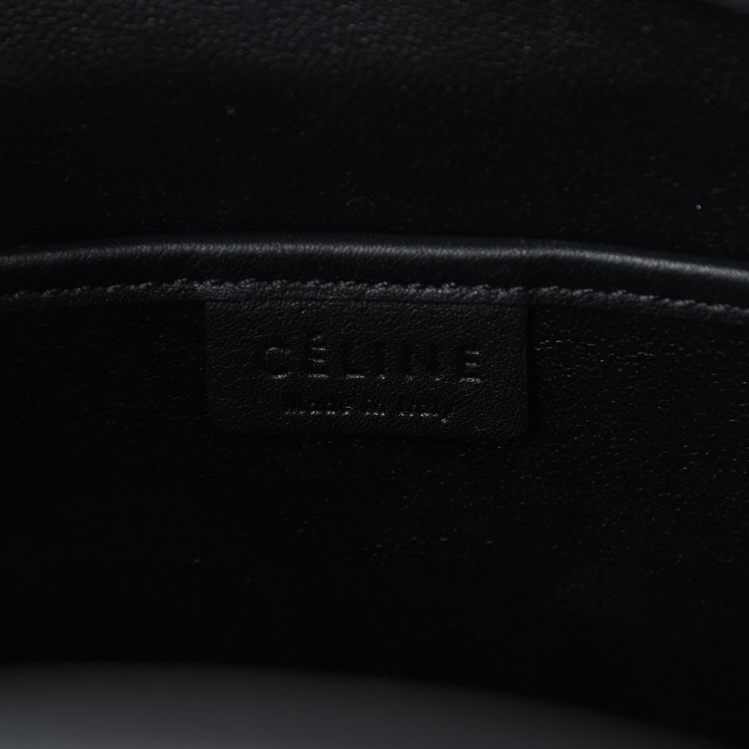 Celine Smooth Calfskin Nano Luggage Black 6 of 9
