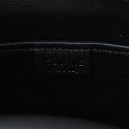 Celine Smooth Calfskin Nano Luggage Black 6 of 9