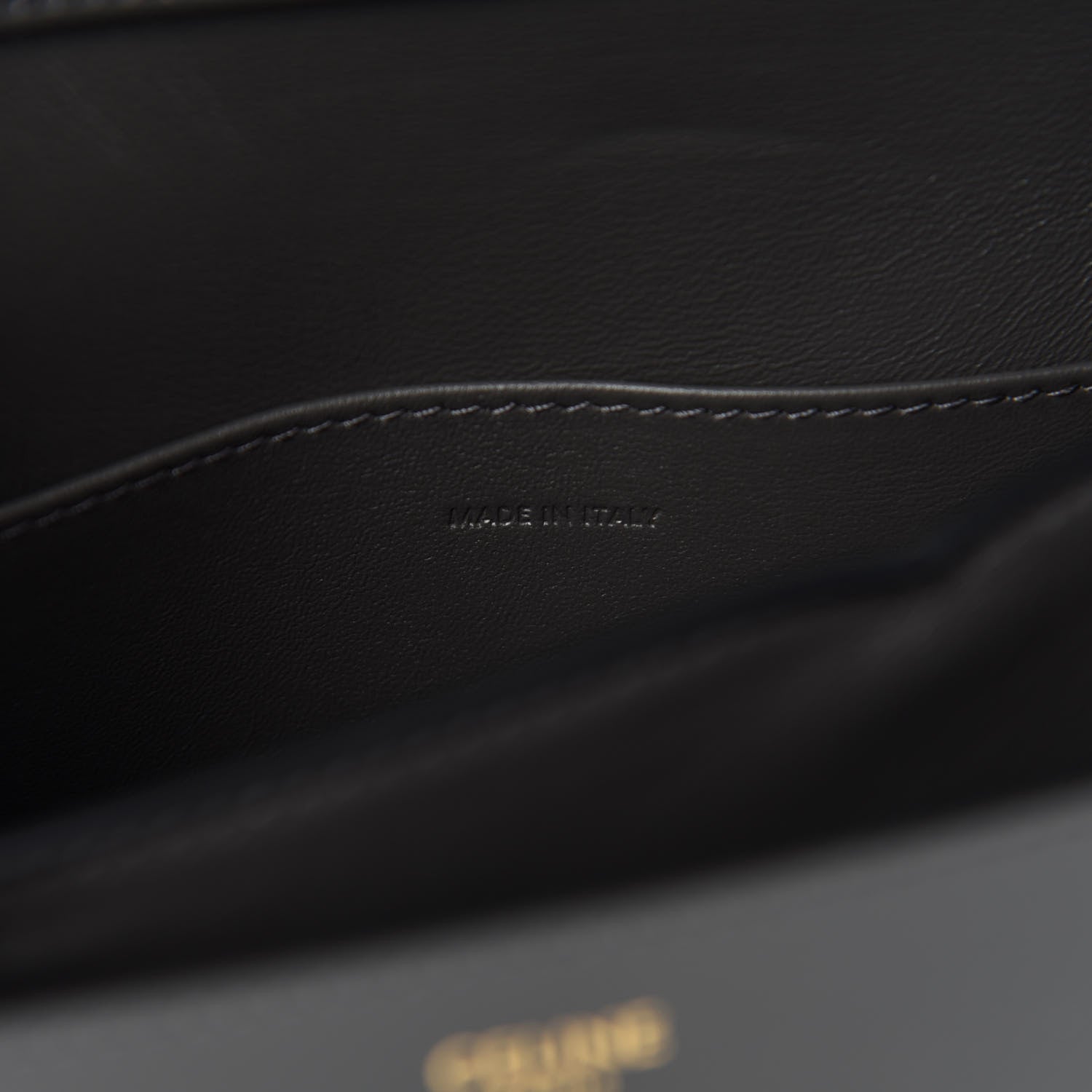 Celine Box Calfskin Teen Classic Box Flap Bag Anthracite 9 of 10