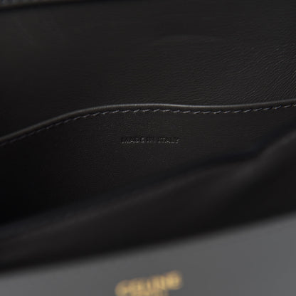 Celine Box Calfskin Teen Classic Box Flap Bag Anthracite 9 of 10