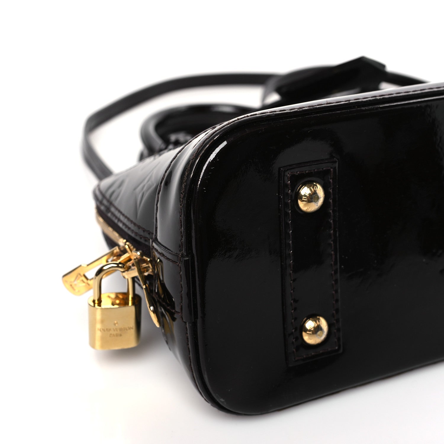 Louis Vuitton Vernis Alma BB Amarante 7 of 8