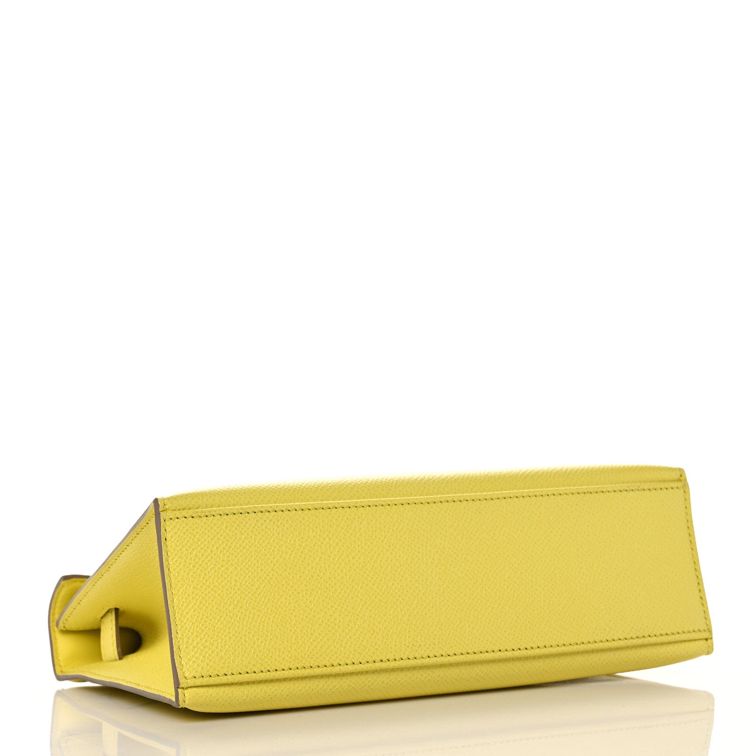 Hermes Epsom Kelly Pochette Clutch Soufre 4 of 10