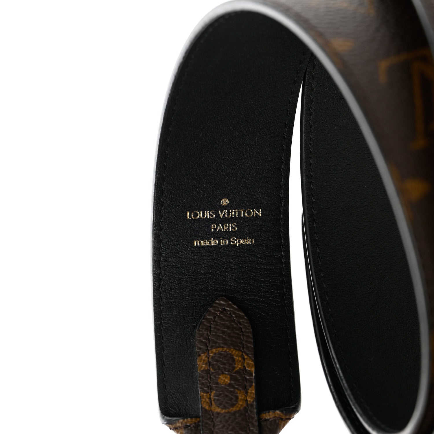 Louis Vuitton Monogram Bandouliere Shoulder Strap Black 5 of 10