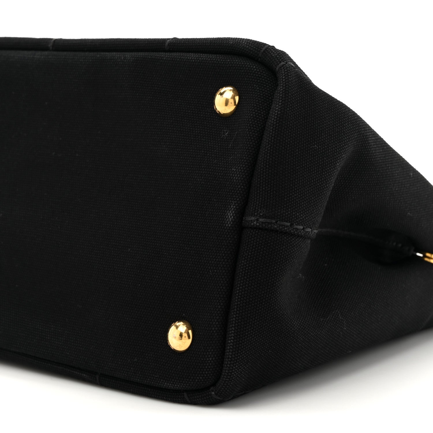 Prada Canapa Small Logo Tote Black Talco 8 of 10
