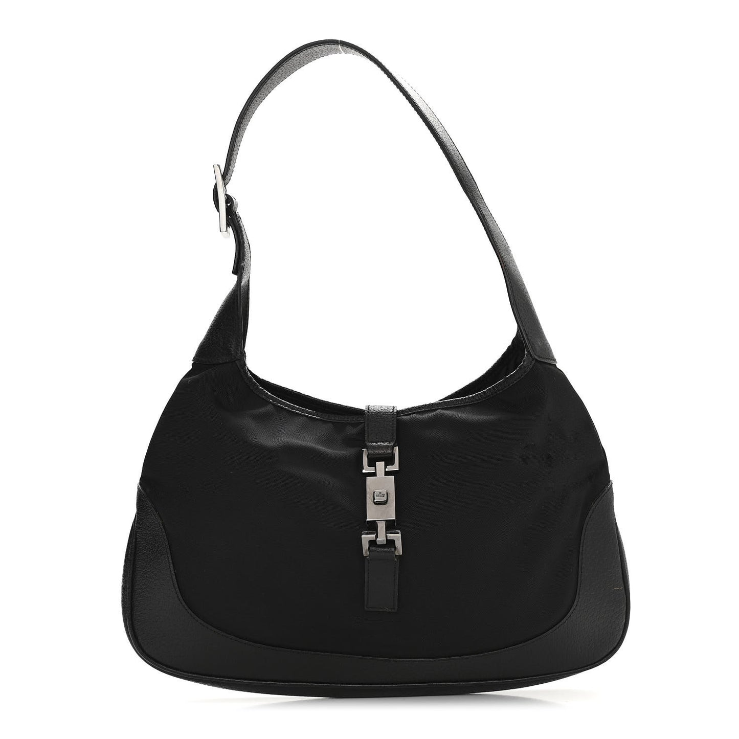 Canvas Small Jackie O Hobo Black