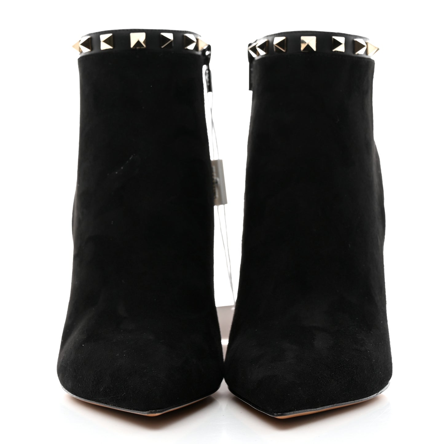 Suede Rockstud 100 Ankle Boots 40 Black