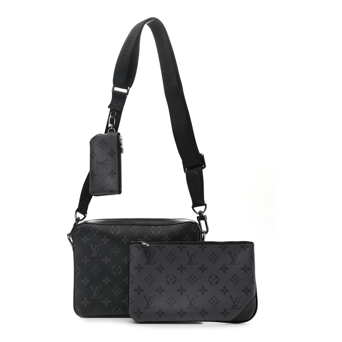 Reverse Monogram Eclipse Trio Messenger