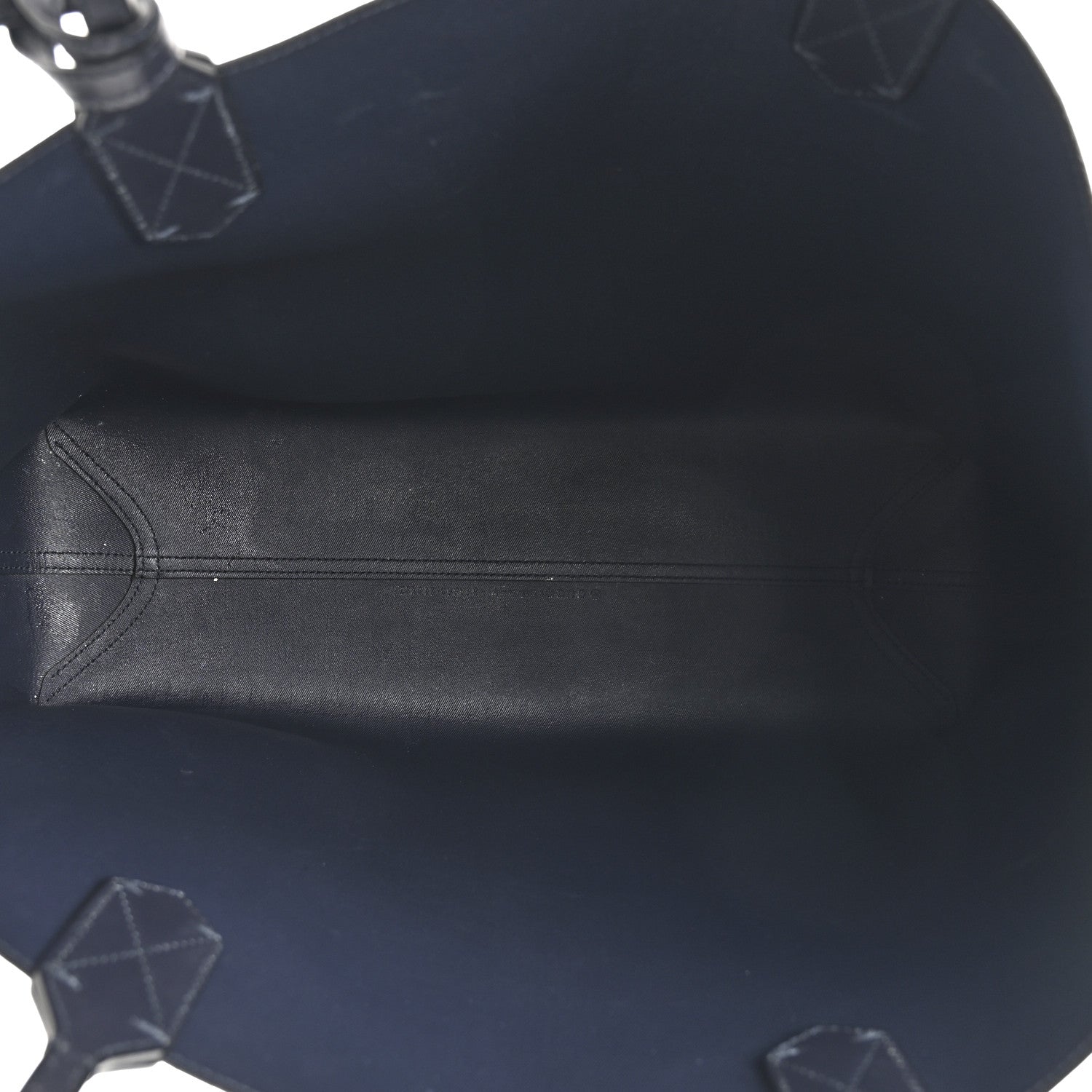 Gucci GG Supreme Monogram Blooms Medium Reversible Tote Beige Blue Navy 8 of 21