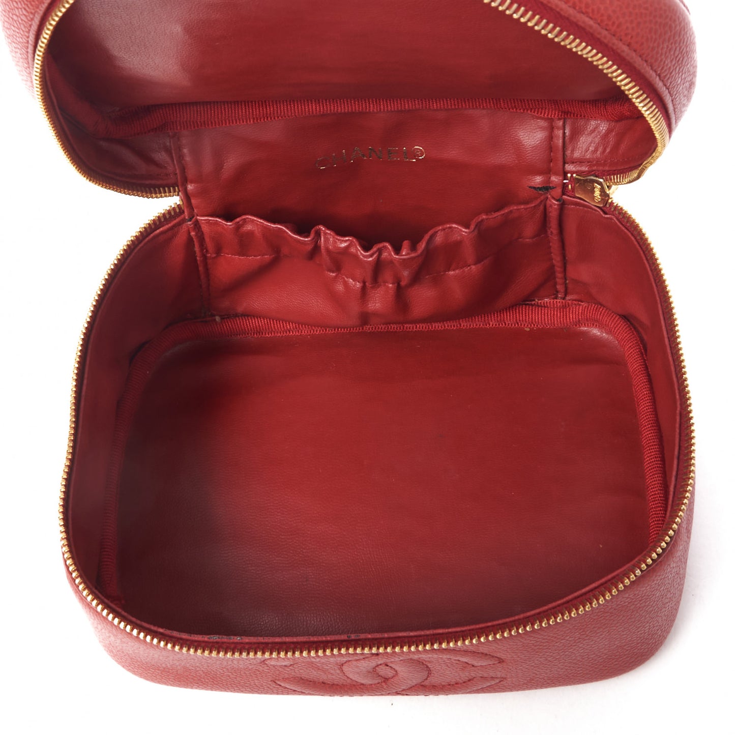 Caviar Vanity Cosmetic Case Red