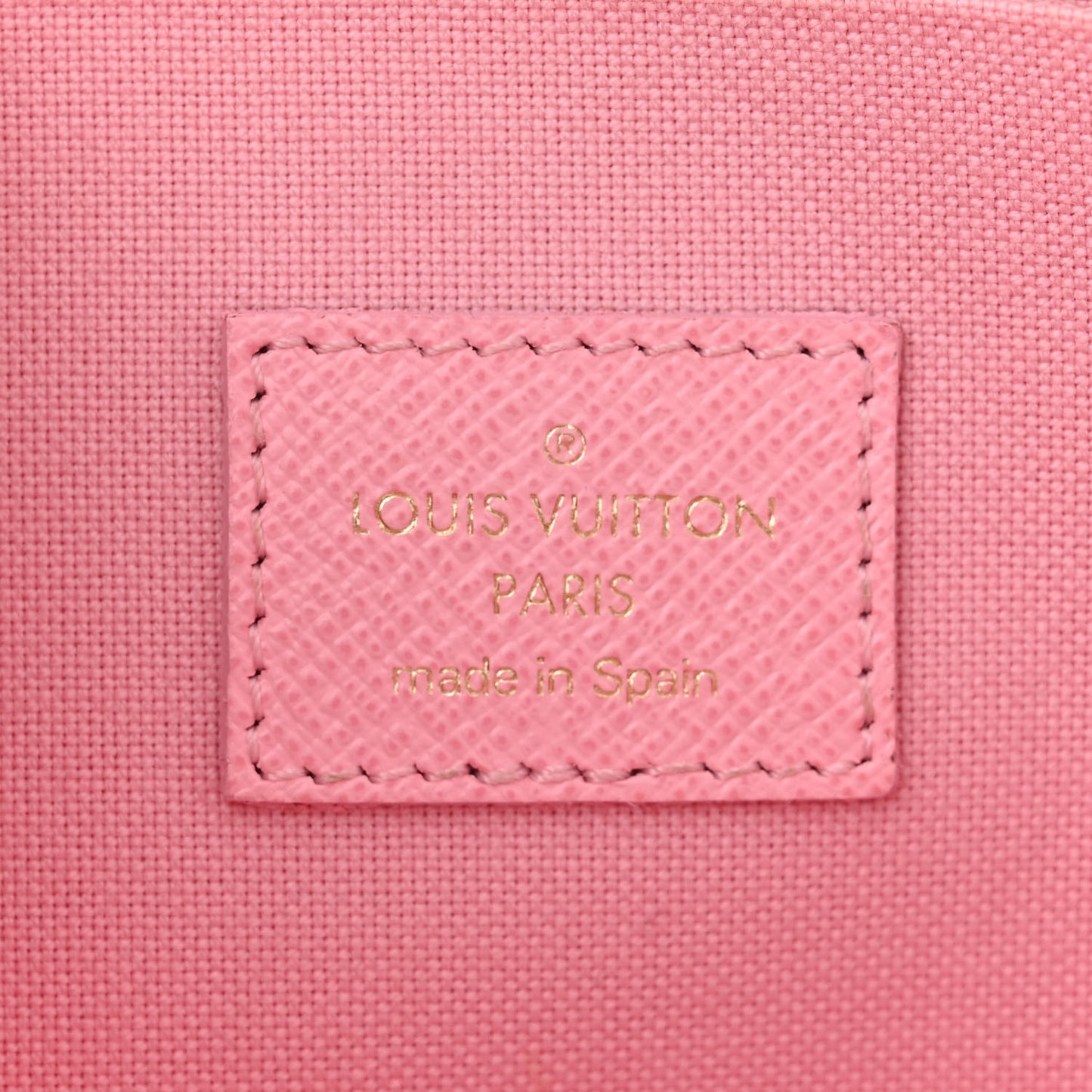 Damier Ebene Studded Pochette Felicie Chain Wallet