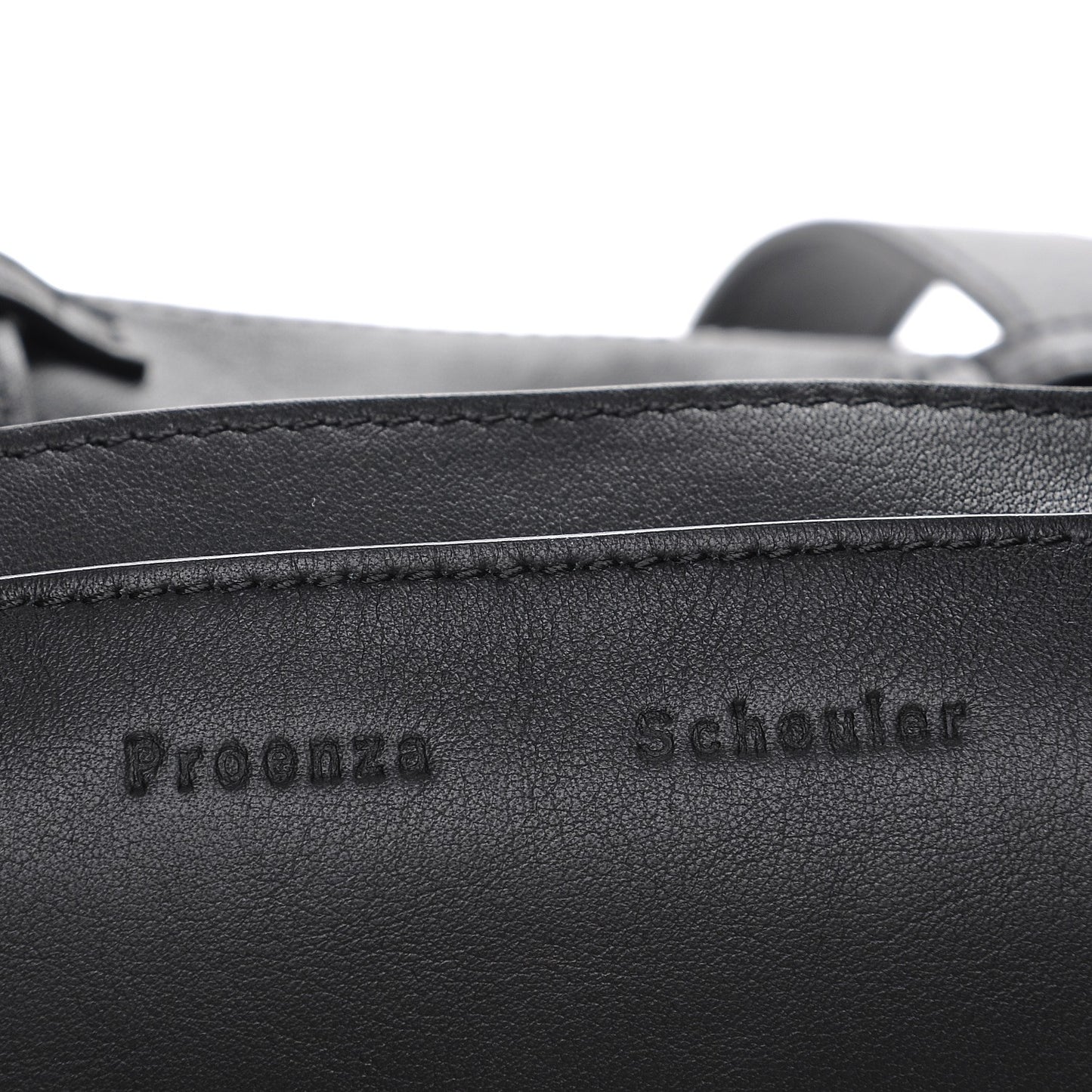 Calfskin PS Courier Backpack Black