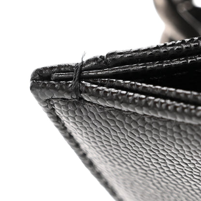 Chanel Caviar Quilted Medium Boy Flap Black 11 of 12